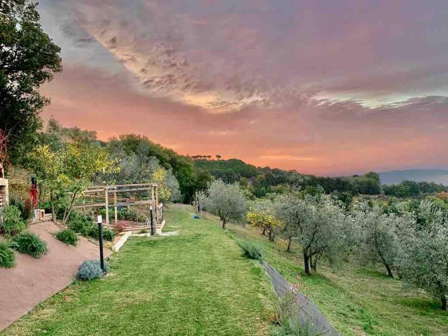 Vesper - Casale Con Piscina - Ad Galli Cantum Città della Pieve Kültér fotó