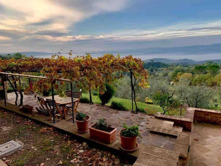 Vesper - Casale Con Piscina - Ad Galli Cantum Città della Pieve Kültér fotó