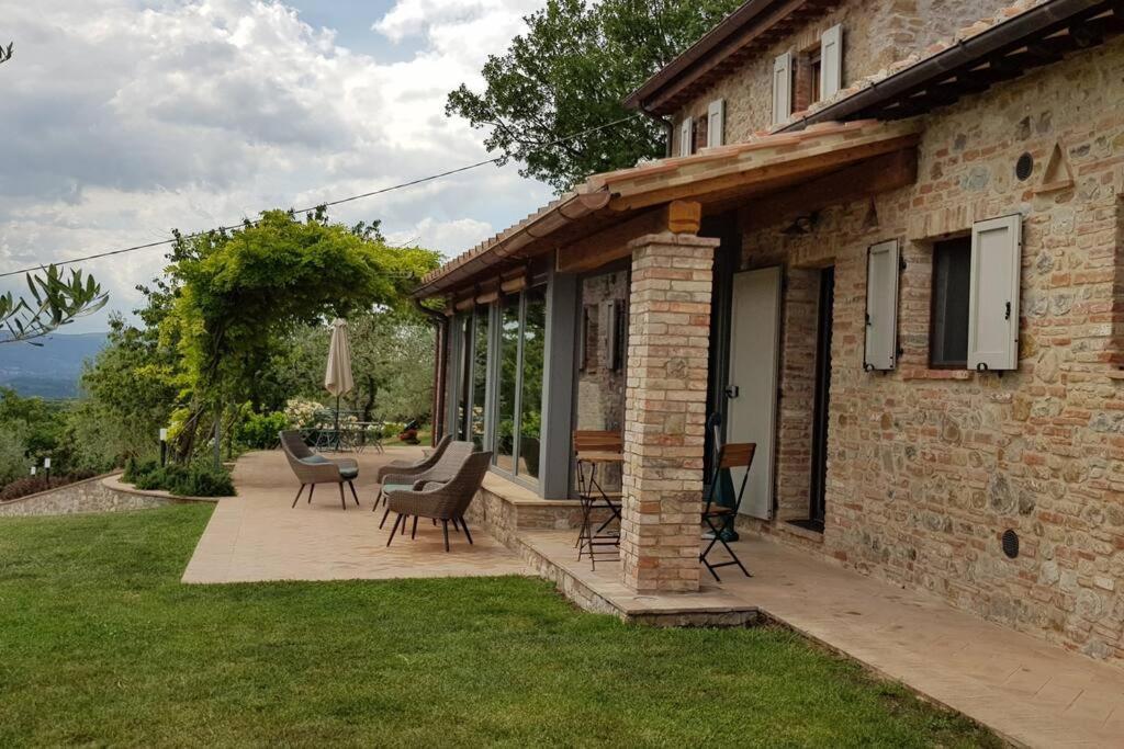 Vesper - Casale Con Piscina - Ad Galli Cantum Città della Pieve Kültér fotó